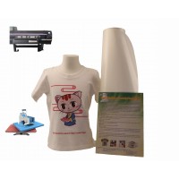 eco-solvent heat transfer paper for roland printer/eco-solvent ink transfer /inkjet heat transfer paper/printable film63