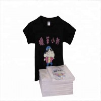 A4 Dark t-shirt heat transfer paper for cotton textile/transfer paper for inkjet printer